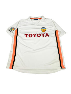 Maxima Valencia CF Toyota Nameless Jersey White Size M
